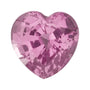 5 mm natural pink sapphire, heart cut | Sapphire Row · cut7