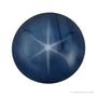 6.5 mm Round Natural Blue Star Sapphire – Cabochon Cut – AA Quality — Sapphire Row · cut4
