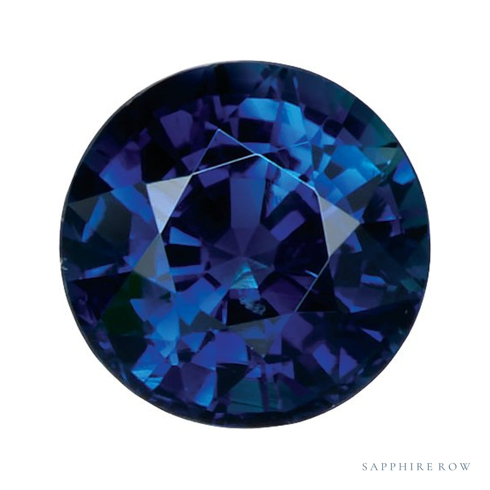 4 mm natural blue sapphire, round cut | Sapphire Row · cut4