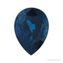 7x5 mm natural blue sapphire, pear cut | Sapphire Row · cut4