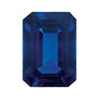 5x3 mm natural blue sapphire, emerald cut | Sapphire Row · cut7