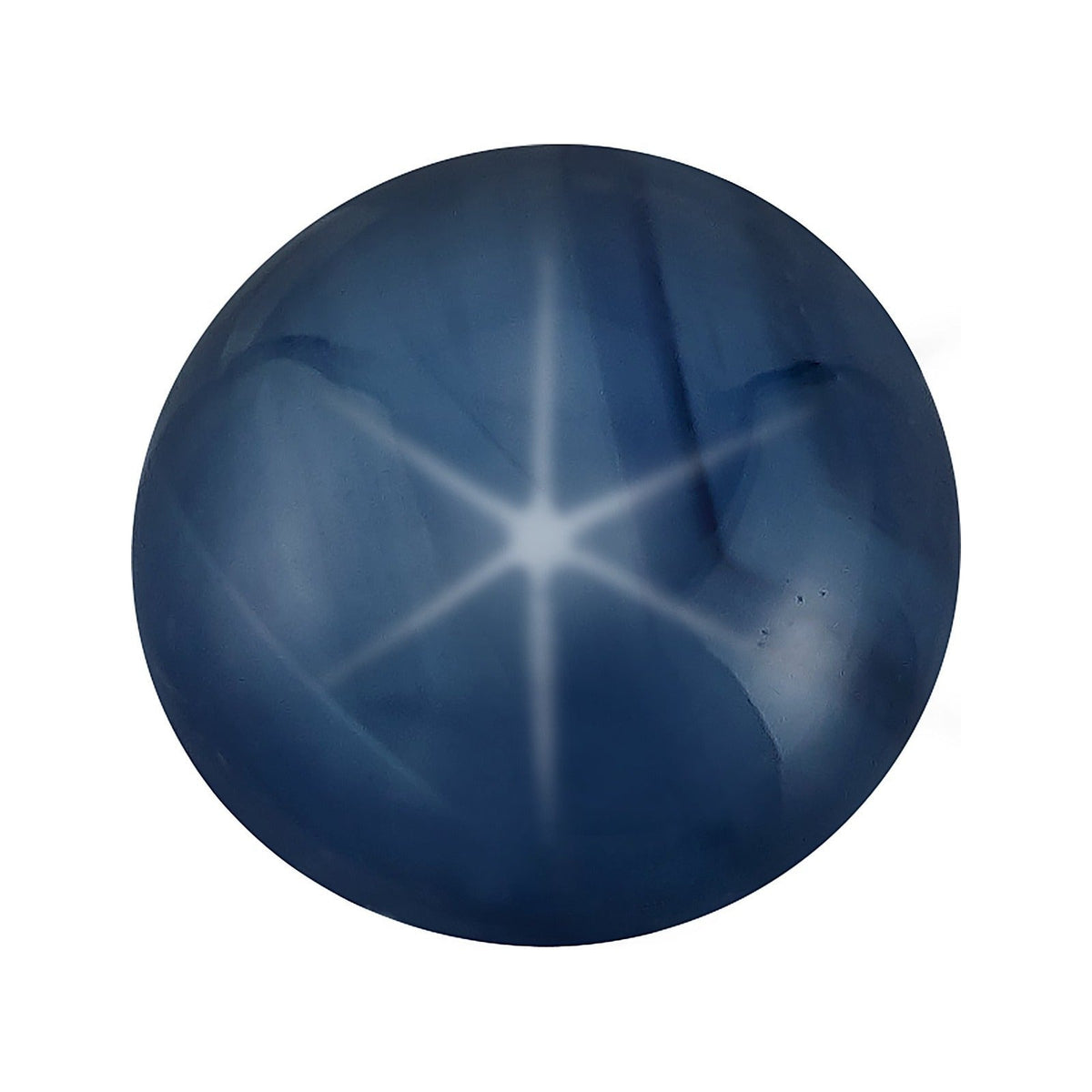 4 mm natural blue star sapphire, round cut | Sapphire Row · cut7