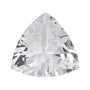 4.5 mm natural white sapphire, trillion cut | Sapphire Row · cut7