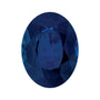 5x4 mm natural blue sapphire, oval cut | Sapphire Row · cut7