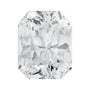 6x4 mm natural white sapphire, radiant cut | Sapphire Row · cut7