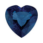 4 mm natural blue sapphire, heart cut | Sapphire Row · cut7