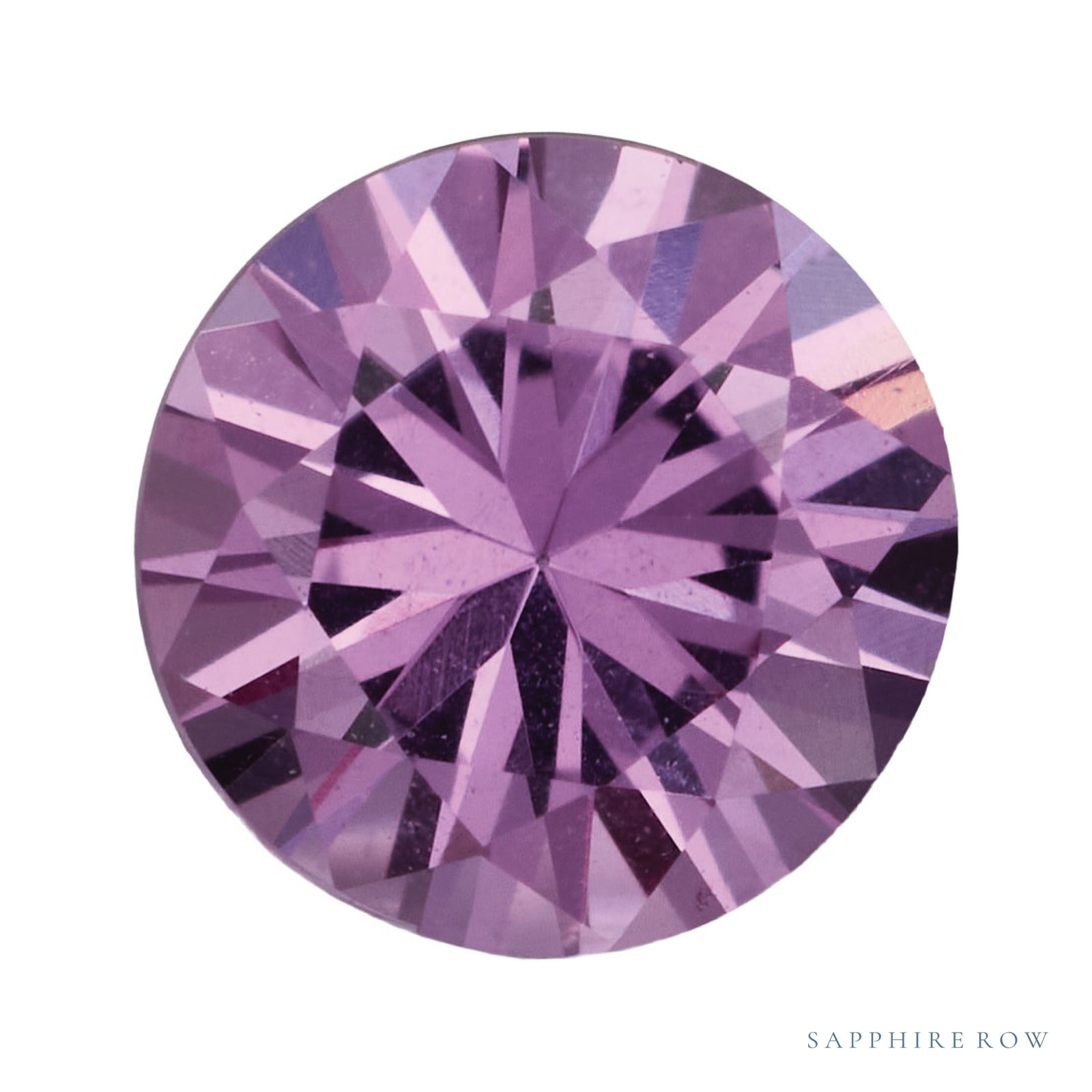 4.5 mm Round Natural Pink Sapphire – Faceted Diamond-Cut – AA Quality — Sapphire Row · cut4