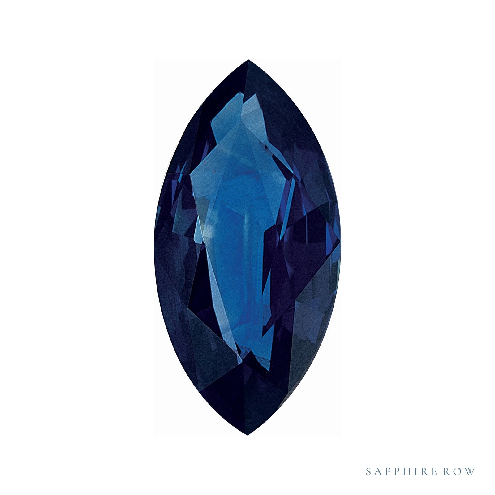 4x2 mm natural blue sapphire, marquise cut | Sapphire Row · cut7