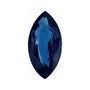 4x2 mm natural blue sapphire, marquise cut | Sapphire Row · cut7
