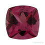 8 mm natural purplish red rhodolite garnet, cushion cut | Sapphire Row · cut4