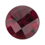7 mm natural purplish red rhodolite garnet, round cut | Sapphire Row · cut7