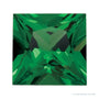 4 mm Square Natural Green Tsavorite Garnet – Princess-Cut – AAA Quality — Sapphire Row · cut4