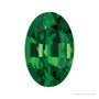 7x5 mm natural green tsavorite garnet, oval cut | Sapphire Row · cut4