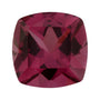 6 mm natural purplish red rhodolite garnet, cushion cut | Sapphire Row · cut7