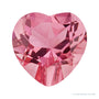 6 mm natural pink tourmaline, heart cut | Sapphire Row · cut4