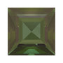 4 mm natural green tourmaline, square cut | Sapphire Row · cut7