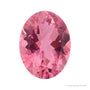 8x6 mm natural pink tourmaline, oval cut | Sapphire Row · cut4