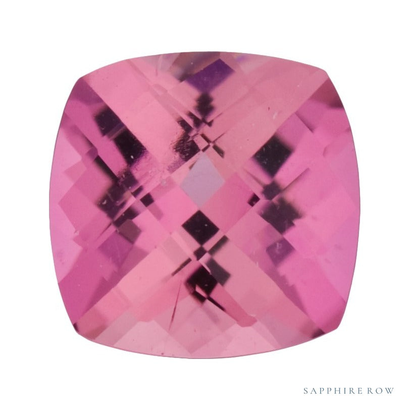 5 mm natural pink tourmaline, cushion cut | Sapphire Row · cut4 · cut5