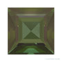 5 mm natural green tourmaline, square cut | Sapphire Row · cut4