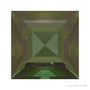 5 mm natural green tourmaline, square cut | Sapphire Row · cut7