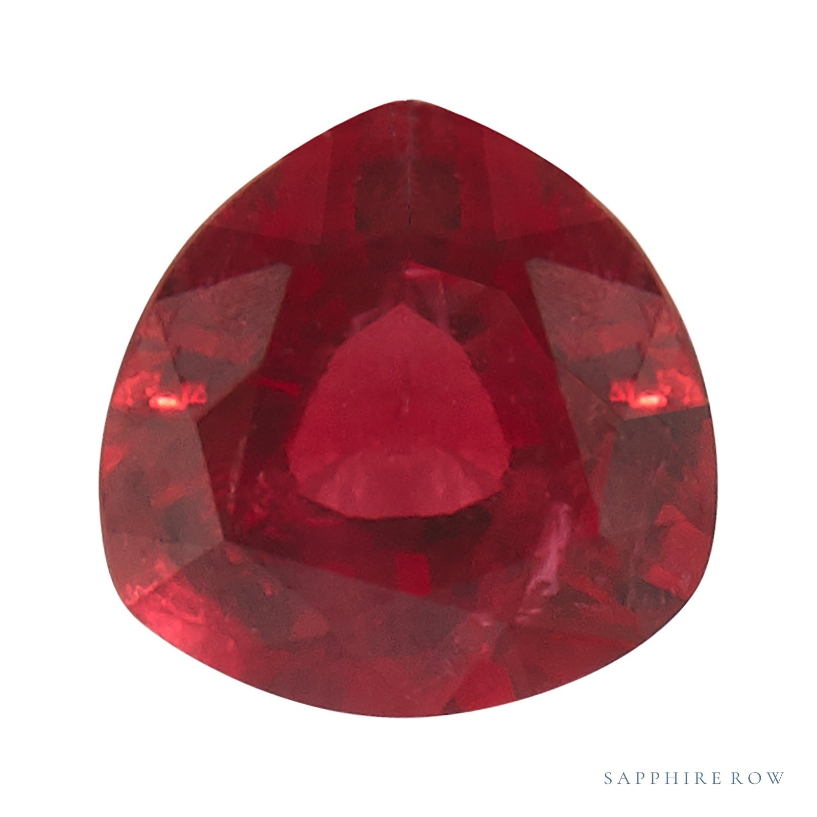 4 mm natural red ruby, trillion cut | Sapphire Row · cut4