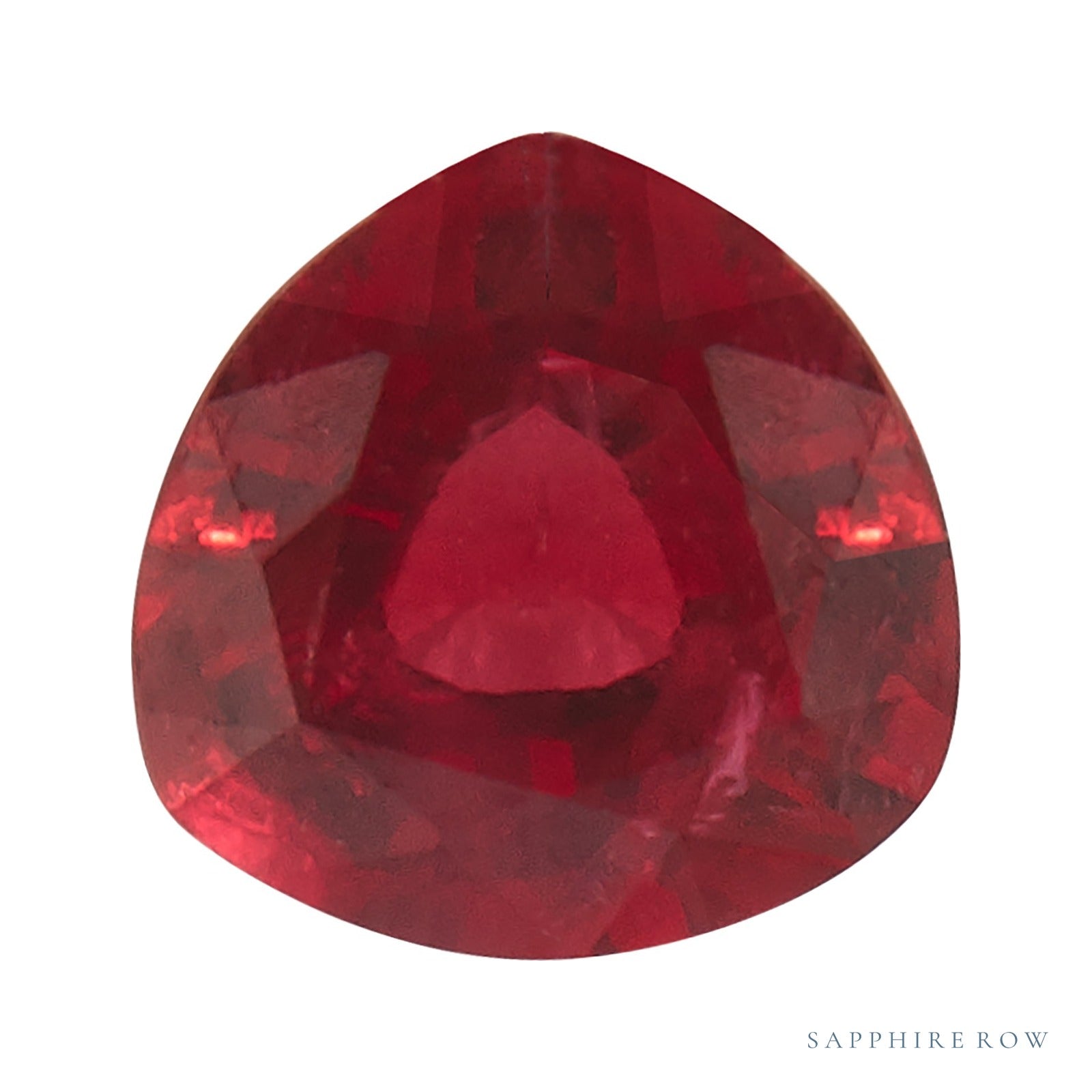 4 mm natural red ruby, trillion cut | Sapphire Row · cut4