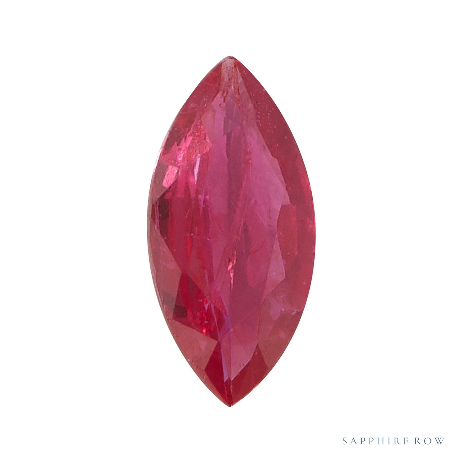 4.5x2.5 mm natural red ruby, marquise cut | Sapphire Row · cut4