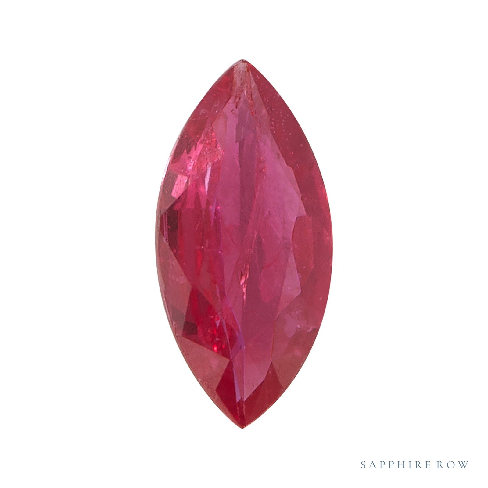 8x4 mm Marquise Natural Red Ruby – Faceted Cut – B Quality — Sapphire Row · cut4