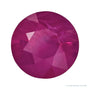 4.5 mm Round Natural Red Ruby – Faceted Cut – B Quality — Sapphire Row · cut4