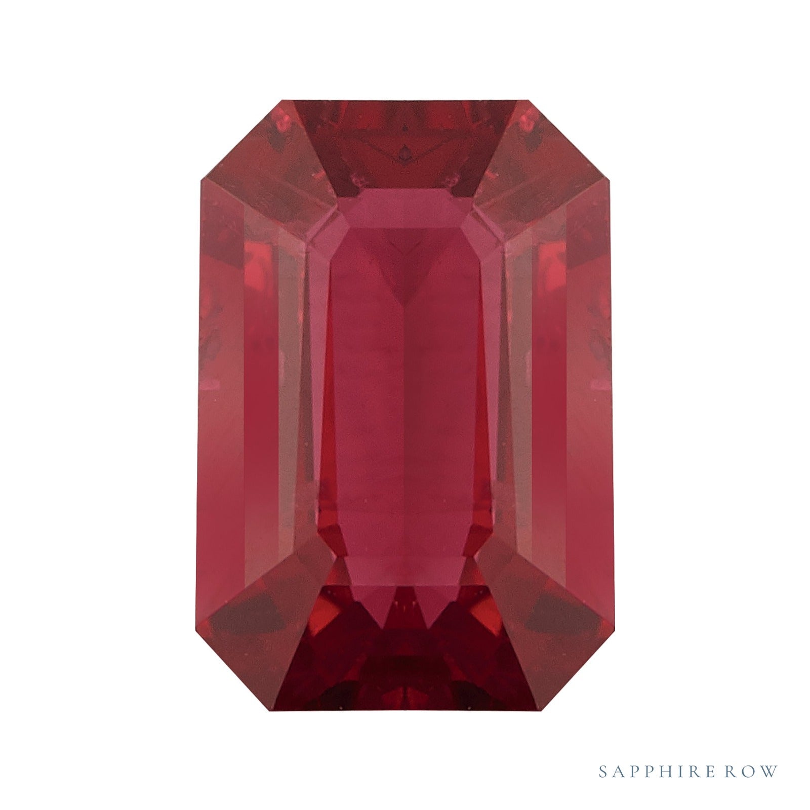 6x4 mm natural red ruby, emerald cut | Sapphire Row · cut4