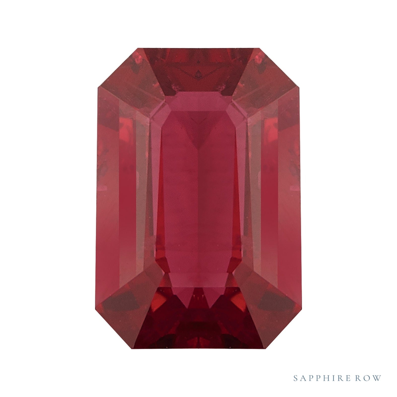 6x4 mm natural red ruby, emerald cut | Sapphire Row · cut6