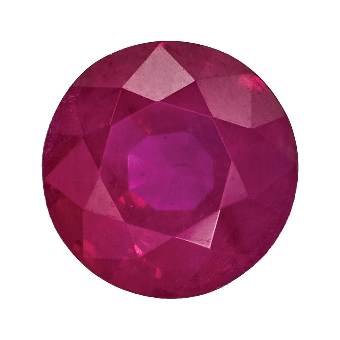 5 mm natural red ruby, round cut | Sapphire Row · cut7