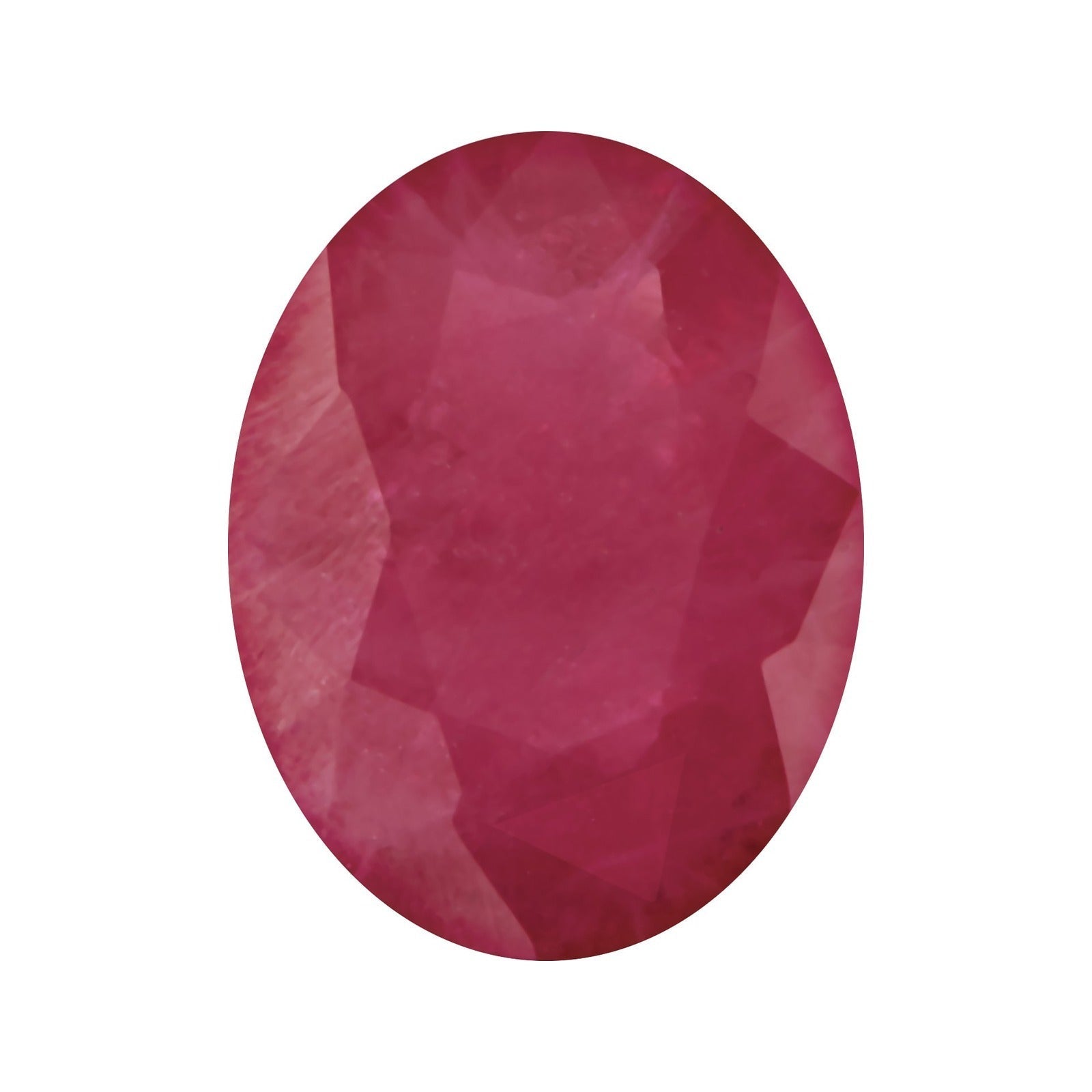 5x4 mm natural red ruby, oval cut | Sapphire Row · cut7
