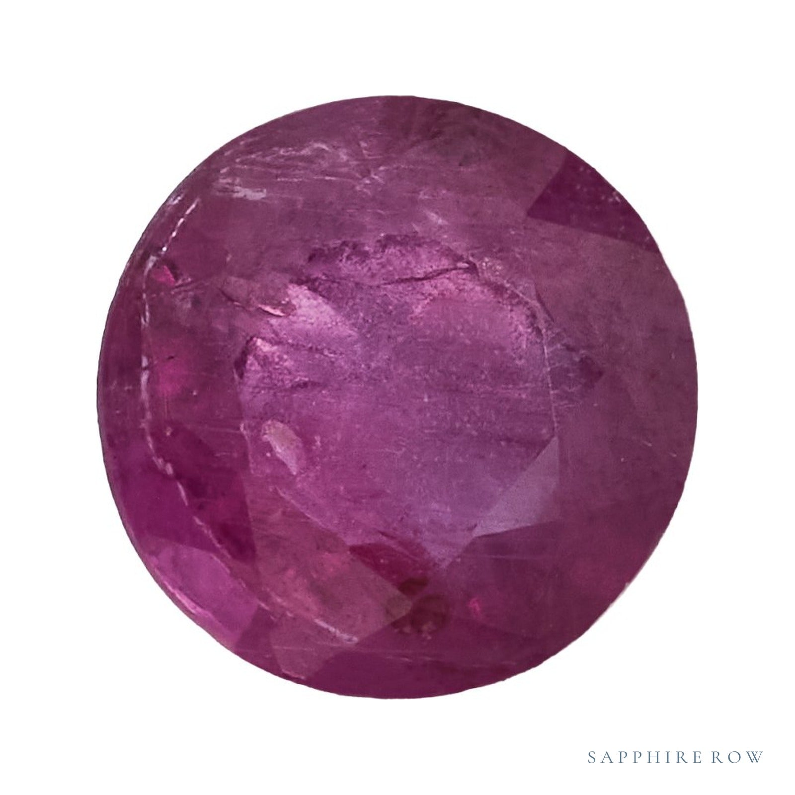 4 mm natural red ruby, round cut | Sapphire Row · cut4