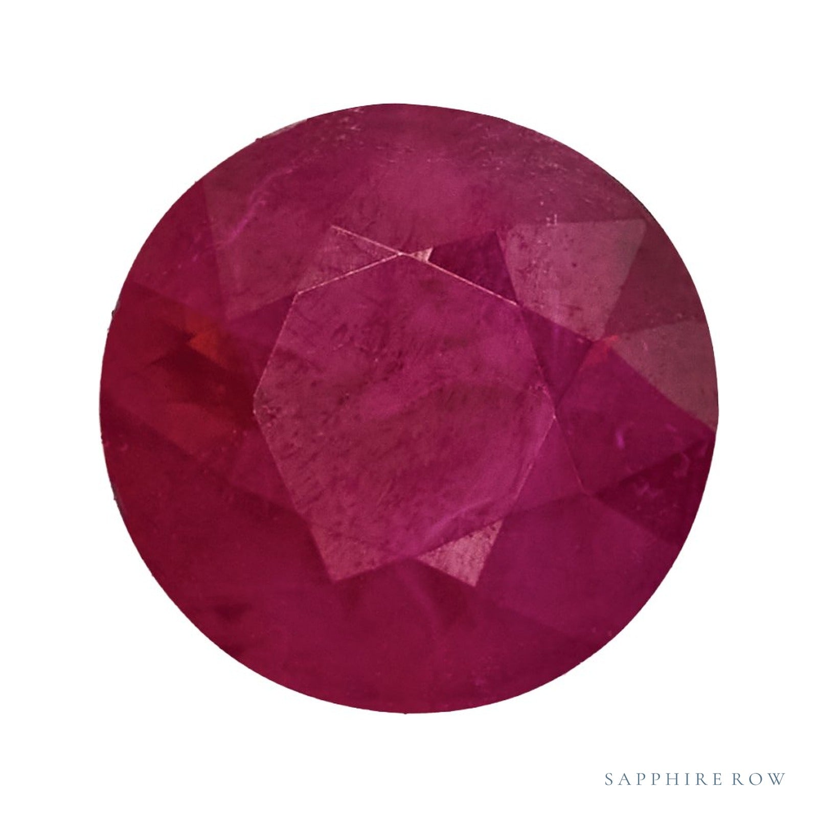 4 mm natural red ruby, round cut | Sapphire Row · cut4