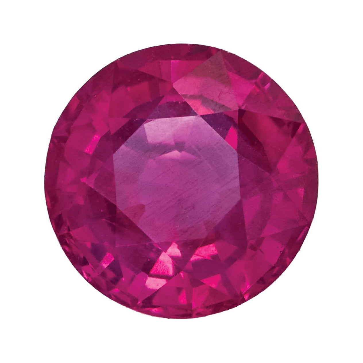 5 mm natural red ruby, round cut | Sapphire Row · cut7