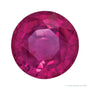 5 mm Round Natural Red Ruby – Faceted Cut – A Quality — Sapphire Row · cut4