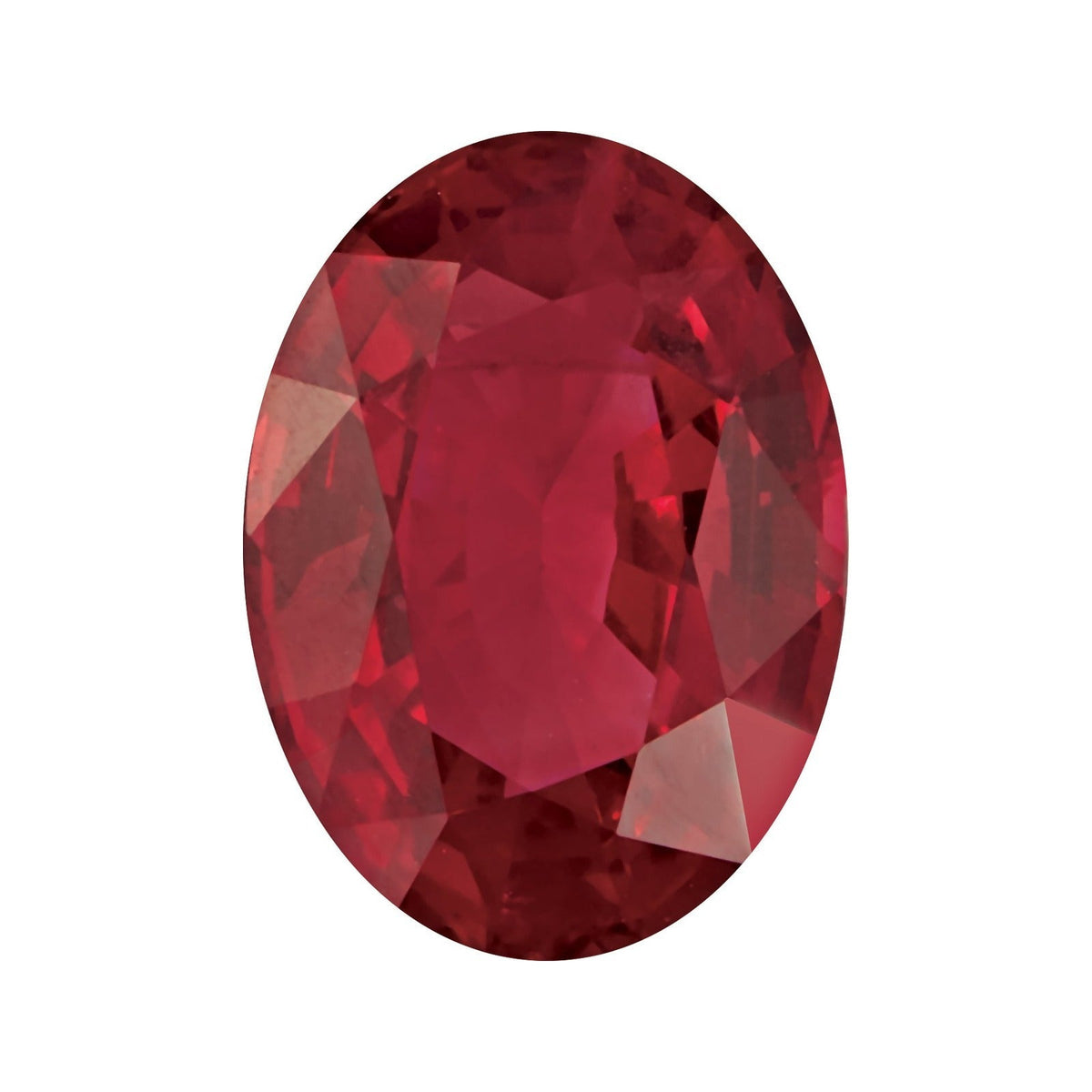 5x3 mm natural red ruby, oval cut | Sapphire Row · cut7