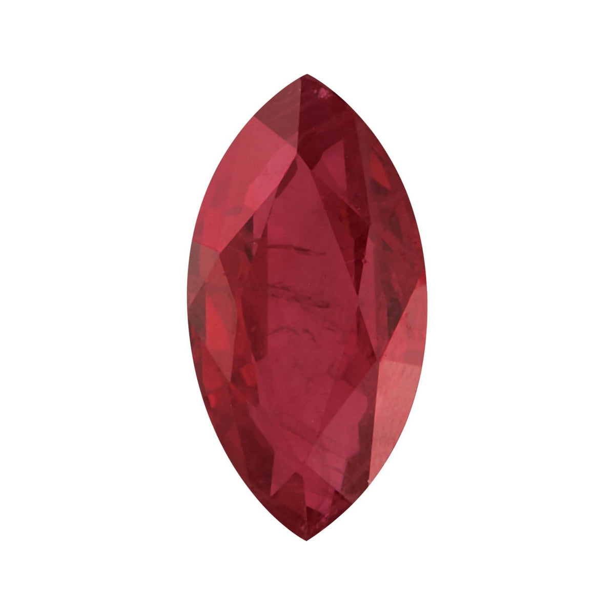 4.5x2.5 mm natural red ruby, marquise cut | Sapphire Row · cut7