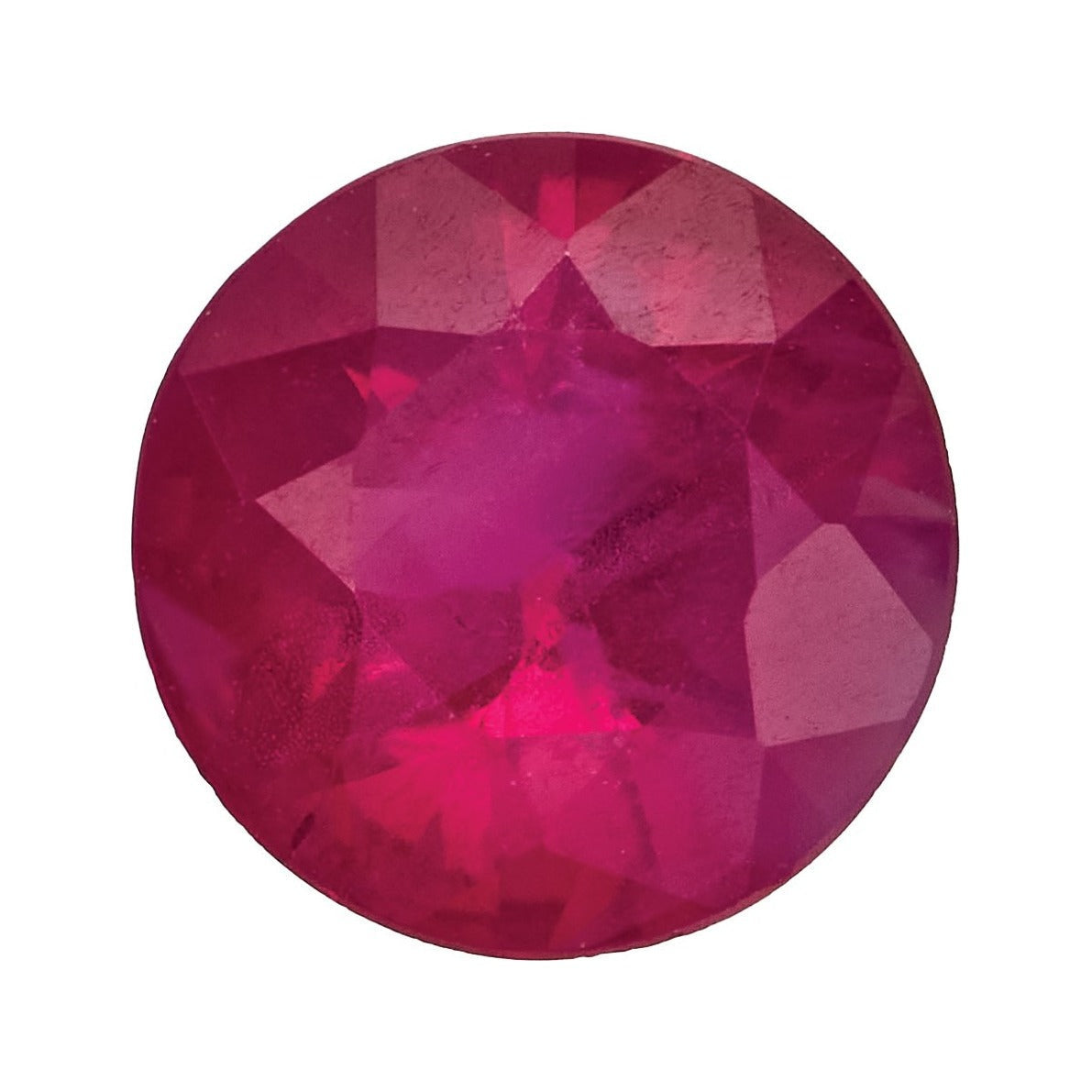 5 mm natural red ruby, round cut | Sapphire Row · cut7