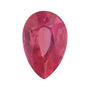 4x3 mm natural red ruby, pear cut | Sapphire Row · cut7