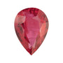 4x3 mm natural red ruby, pear cut | Sapphire Row · cut7