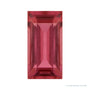 5x2 mm natural red ruby, straight baguette cut | Sapphire Row · cut4