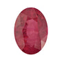 5x3 mm natural red ruby, oval cut | Sapphire Row · cut7