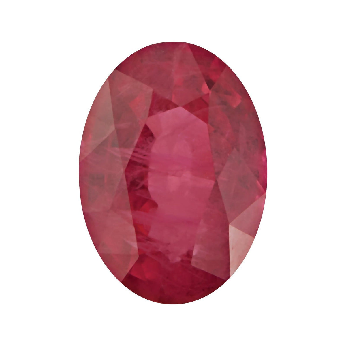 5x3 mm natural red ruby, oval cut | Sapphire Row · cut7
