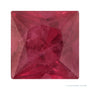 4 mm Square Natural Red Ruby – Princess-Cut – A Quality — Sapphire Row · cut4