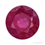 5.5 mm natural red ruby, round cut | Sapphire Row · cut4