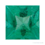 4 mm Square Natural Green Emerald – Princess-Cut – A Quality — Sapphire Row · cut4