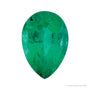 6x4 mm Pear Natural Green Emerald – Faceted Cut – A Quality — Sapphire Row · cut4