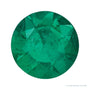 5 mm Round Natural Green Emerald – Faceted Diamond-Cut – AA Quality — Sapphire Row · cut4